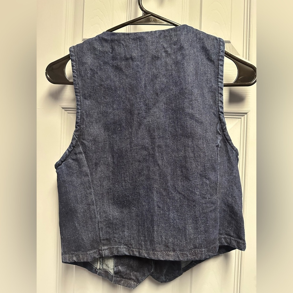 Zara Indigo Denim Jacket - Picture 4 of 4
